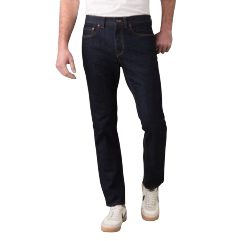 Prana Men's Straight Jeans - Dark Blue